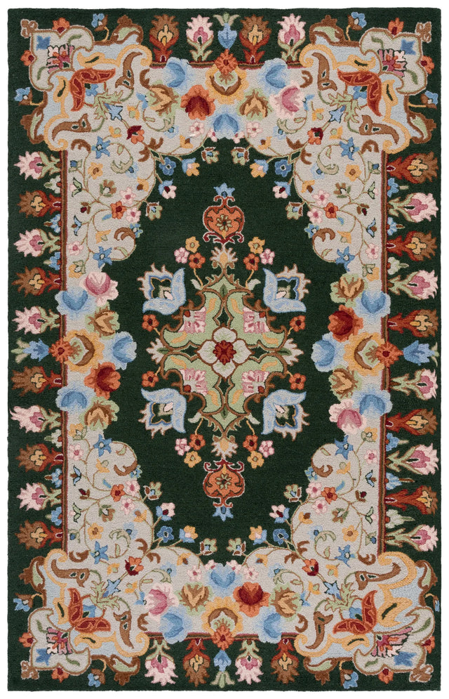 Safavieh Chelsea 4'-0" x 6'-0" Rug in Green / Grey