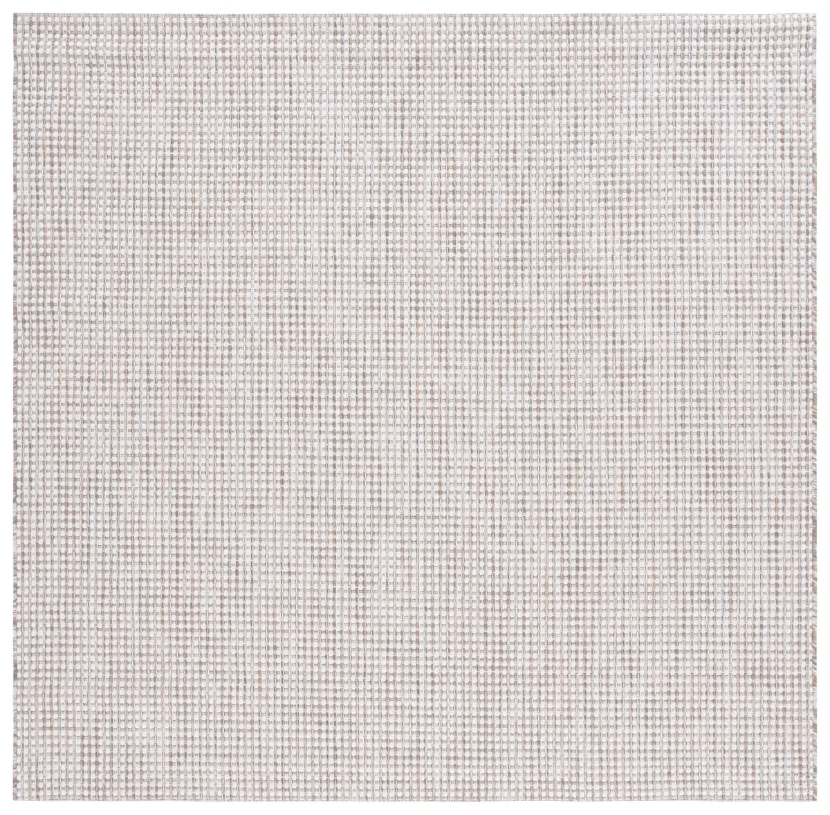 Safavieh Courtyard 6'-7" x 6'-7" Rug in Ivory / Grey