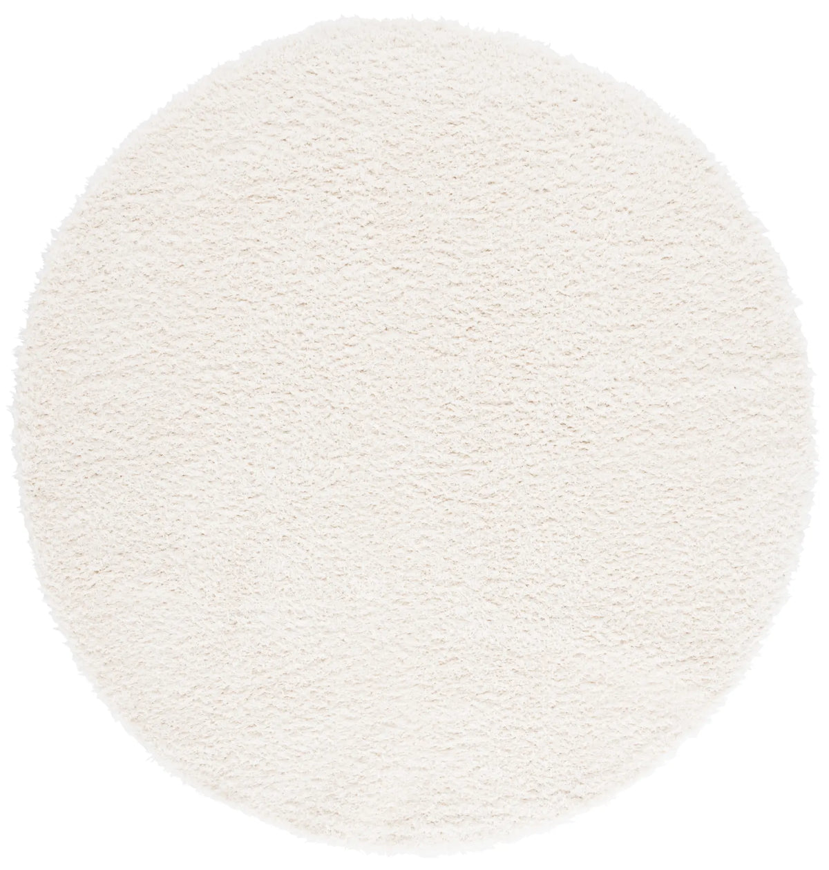 Safavieh Lindsay Shag 6'-7" x 6'-7" Rug in Ivory
