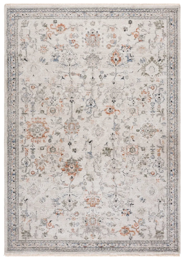 Safavieh Grove 5'-3" x 7'-6" Rug in Ivory / Rust Blue