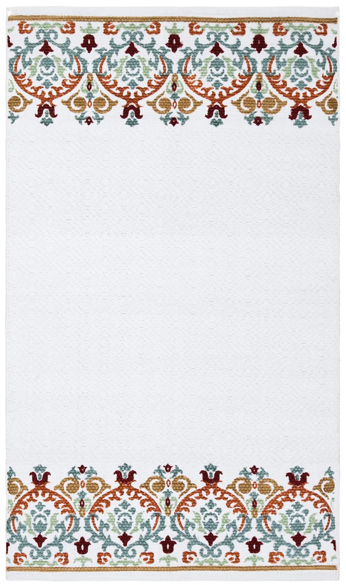 Safavieh Cedar Brook 3'-0" x 5'-0" Rug in Ivory / Orange