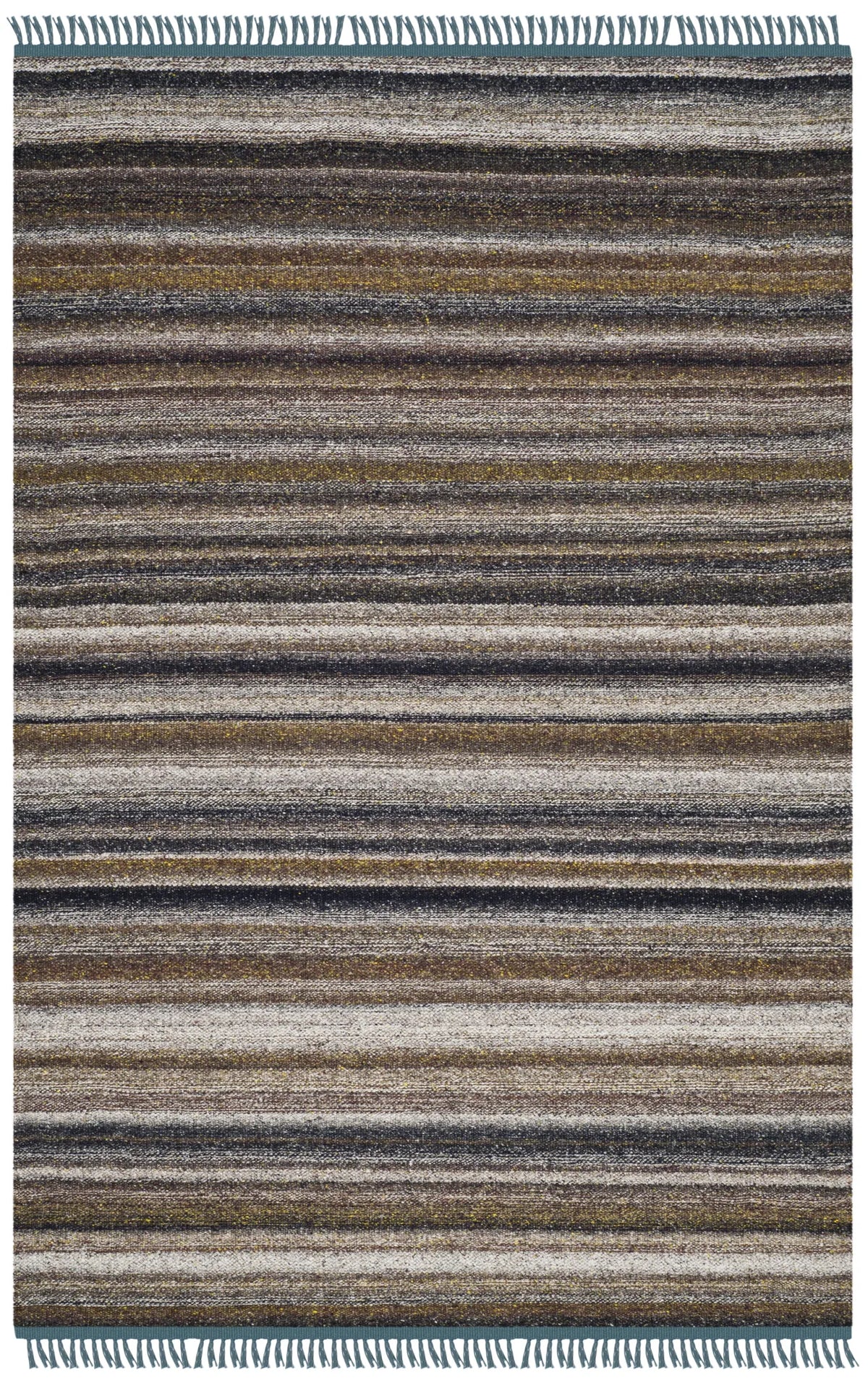 Safavieh Kilim 4'-0" x 6'-0" Rug in Grey / Purple