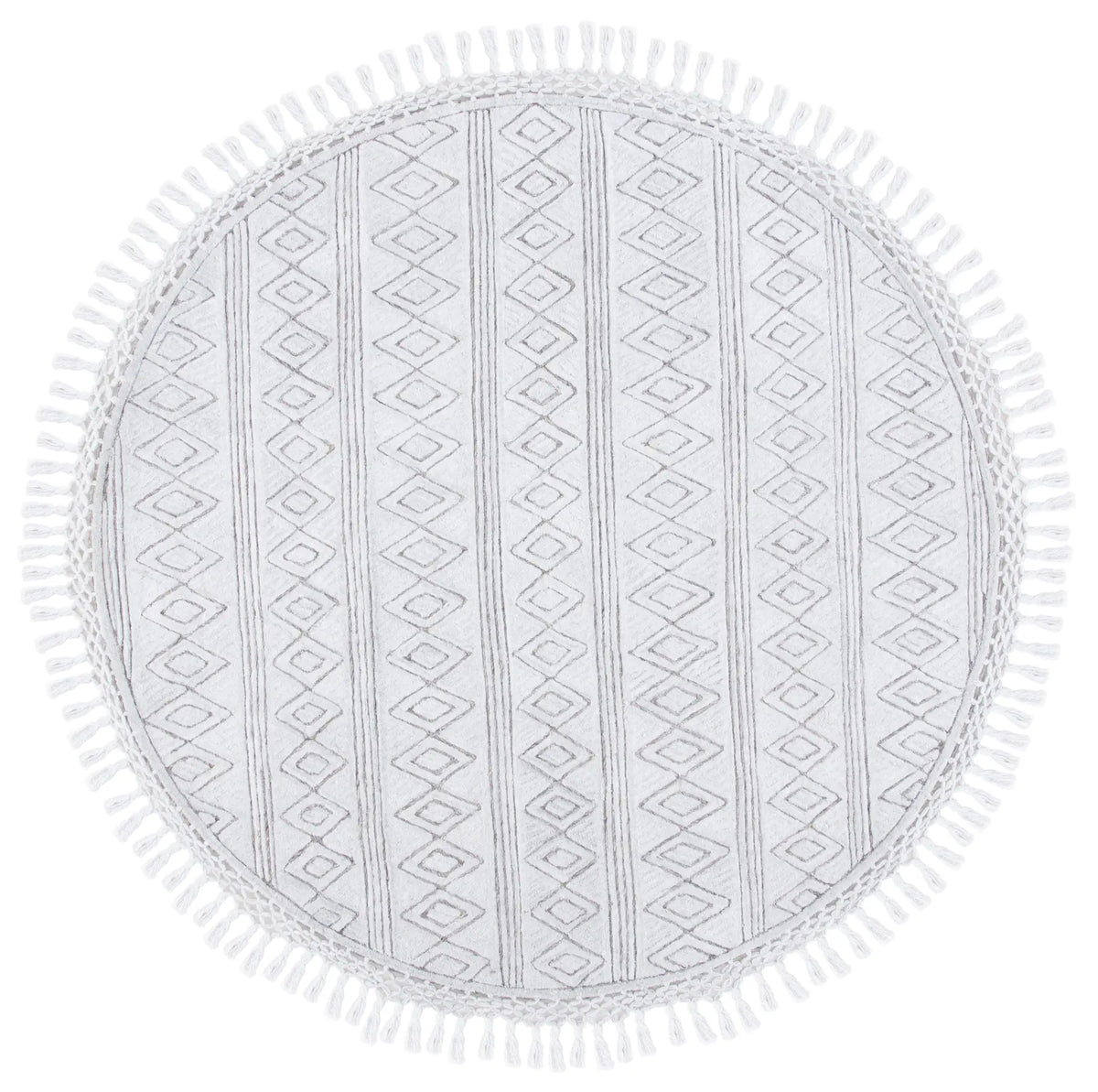 Safavieh Casablanca 7'-0" x 7'-0" Rug in Silver