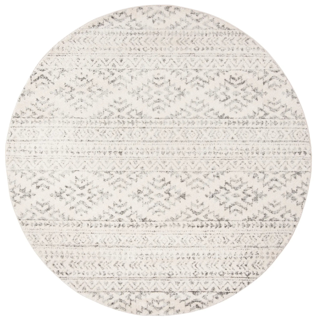 Safavieh Tulum 10'-0" x 10'-0" Rug in Ivory / Grey