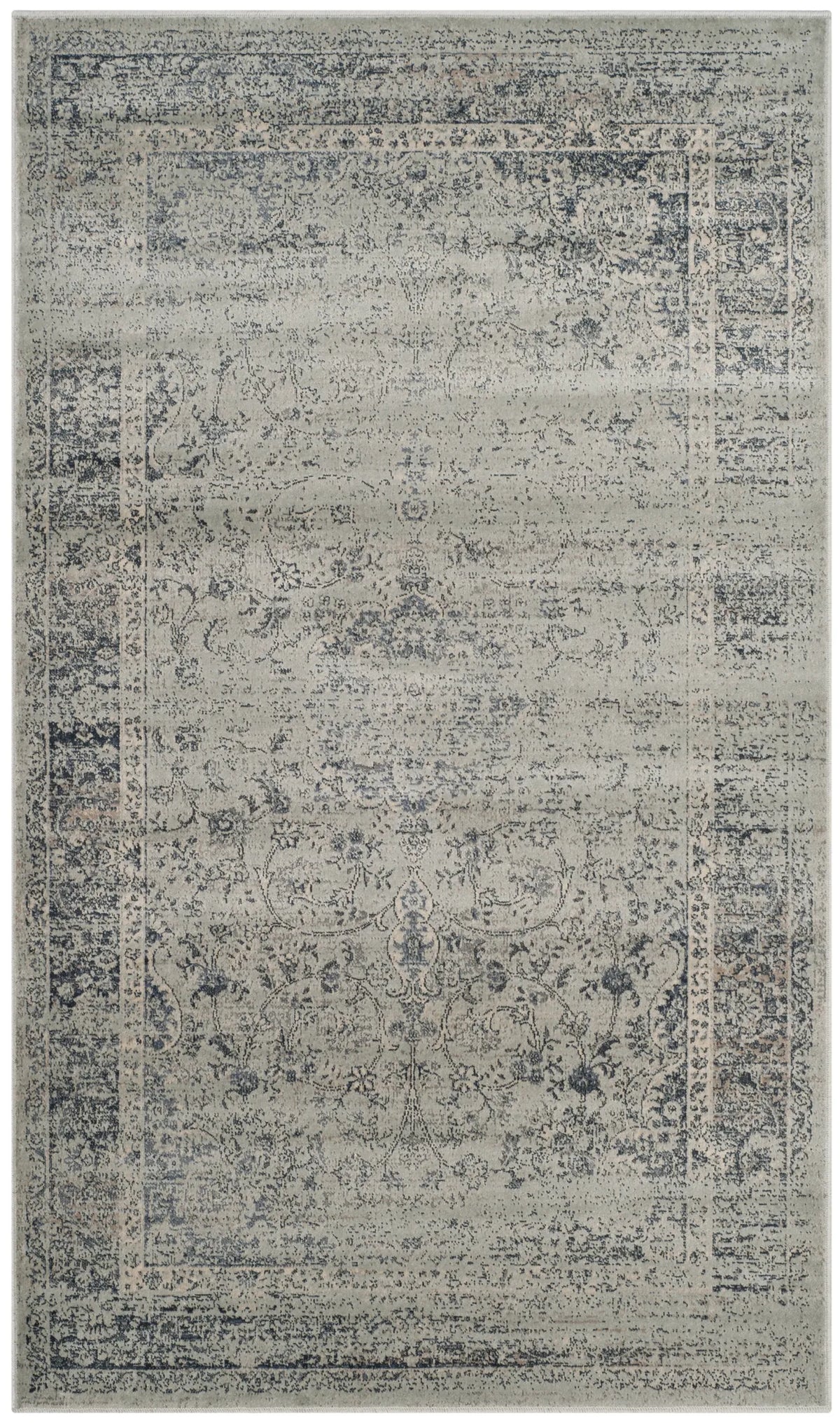 Safavieh Vintage 3'-3" x 5'-7" Rug in Light Blue