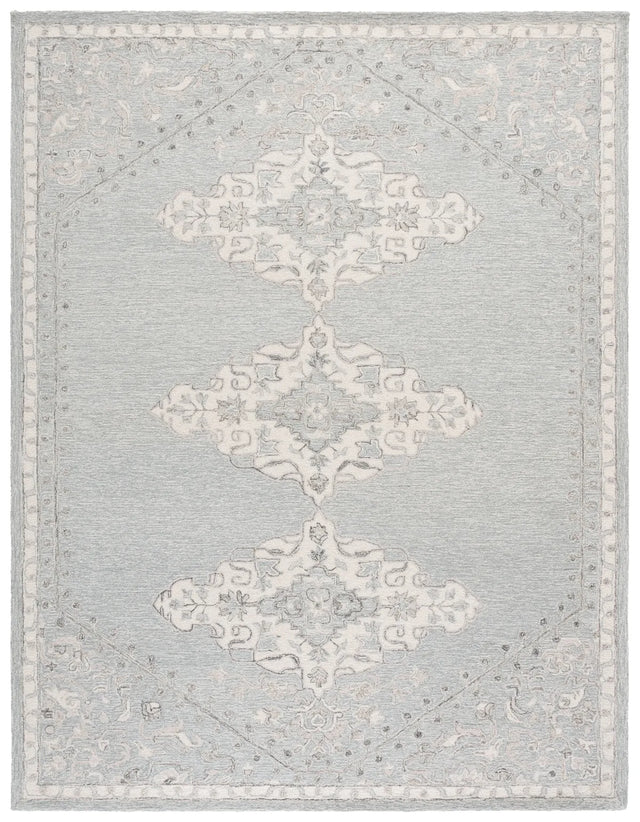 Safavieh Metro 8'-0" x 10'-0" Rug in Grey / Ivory