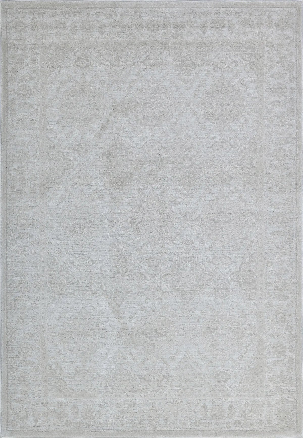 Dynamic Rugs Hamilton 10605 Power Loomed Traditional Ivory/Grey Rug - Rectangular