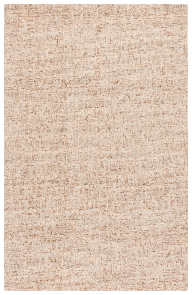 Safavieh Abstract 4'-0" x 6'-0" Rug in Light Brown / Ivory