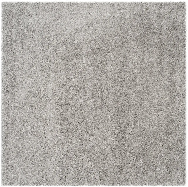 Safavieh Sgl-Laguna Shag 6'-7" x 6'-7" Rug in Silver