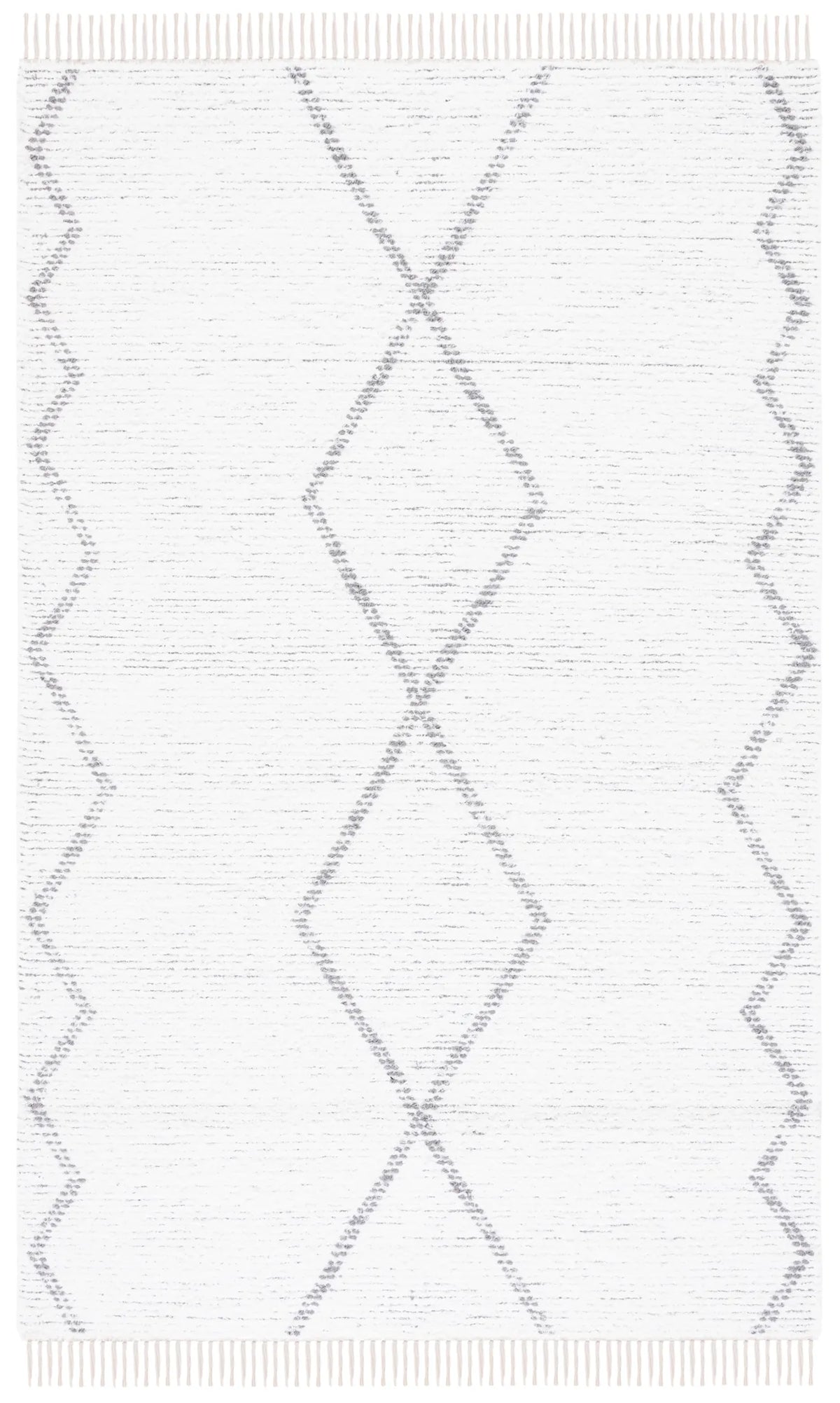 Safavieh Casablanca 4'-0" x 6'-0" Rug in Ivory / Grey