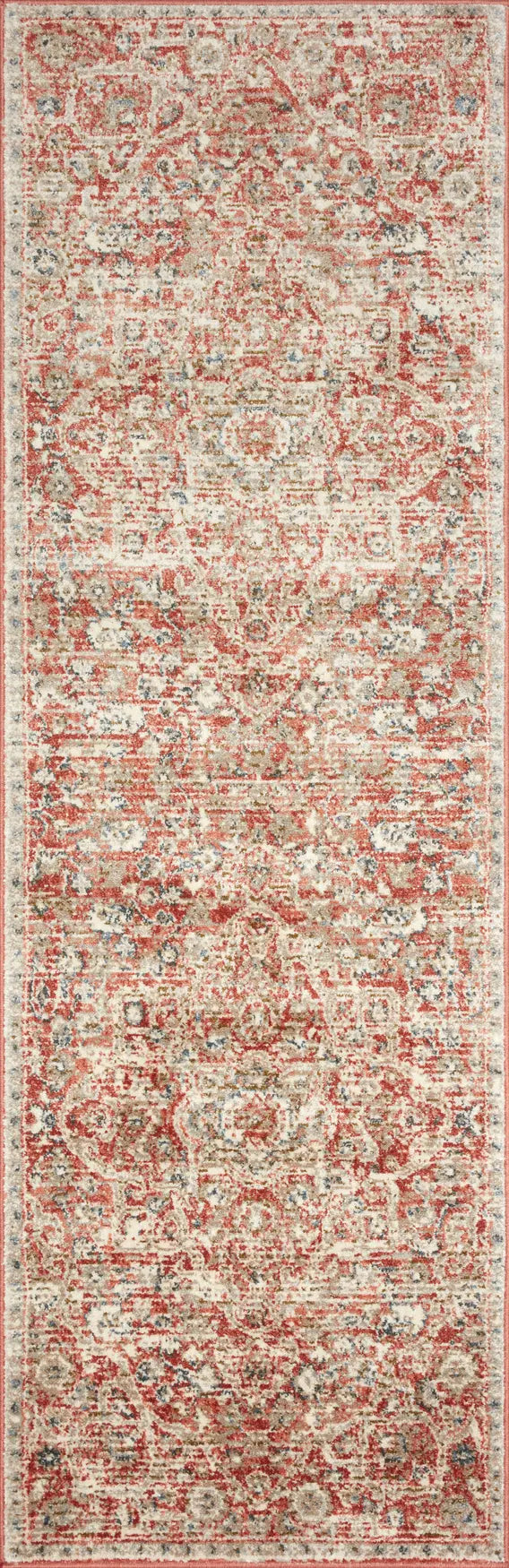 Loloi Saban Sab-02 Rust/Beige Rugs - runner flat