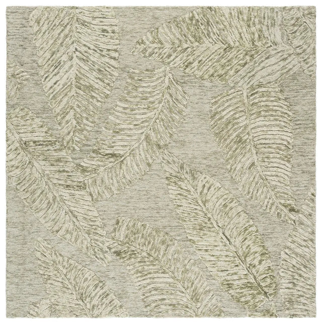 Safavieh Jardin 6'-0" x 6'-0" Rug in Sage / Ivory