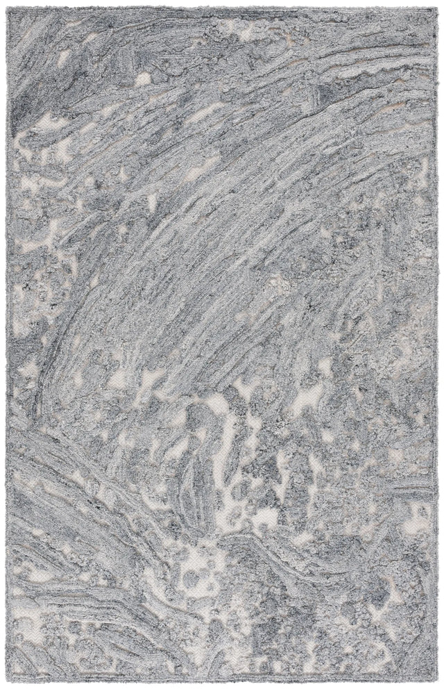Safavieh Trace 4'-0" x 6'-0" Rug in Grey / Ivory