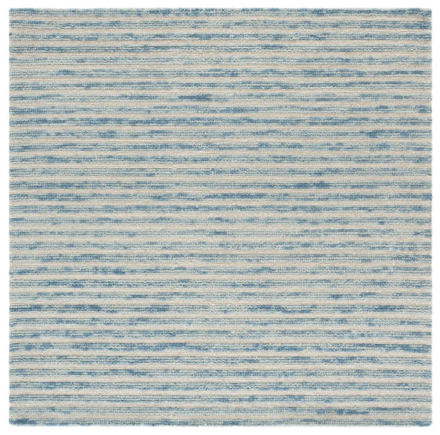 Safavieh Ebony 6'-0" x 6'-0" Rug in Light Blue / Ivory