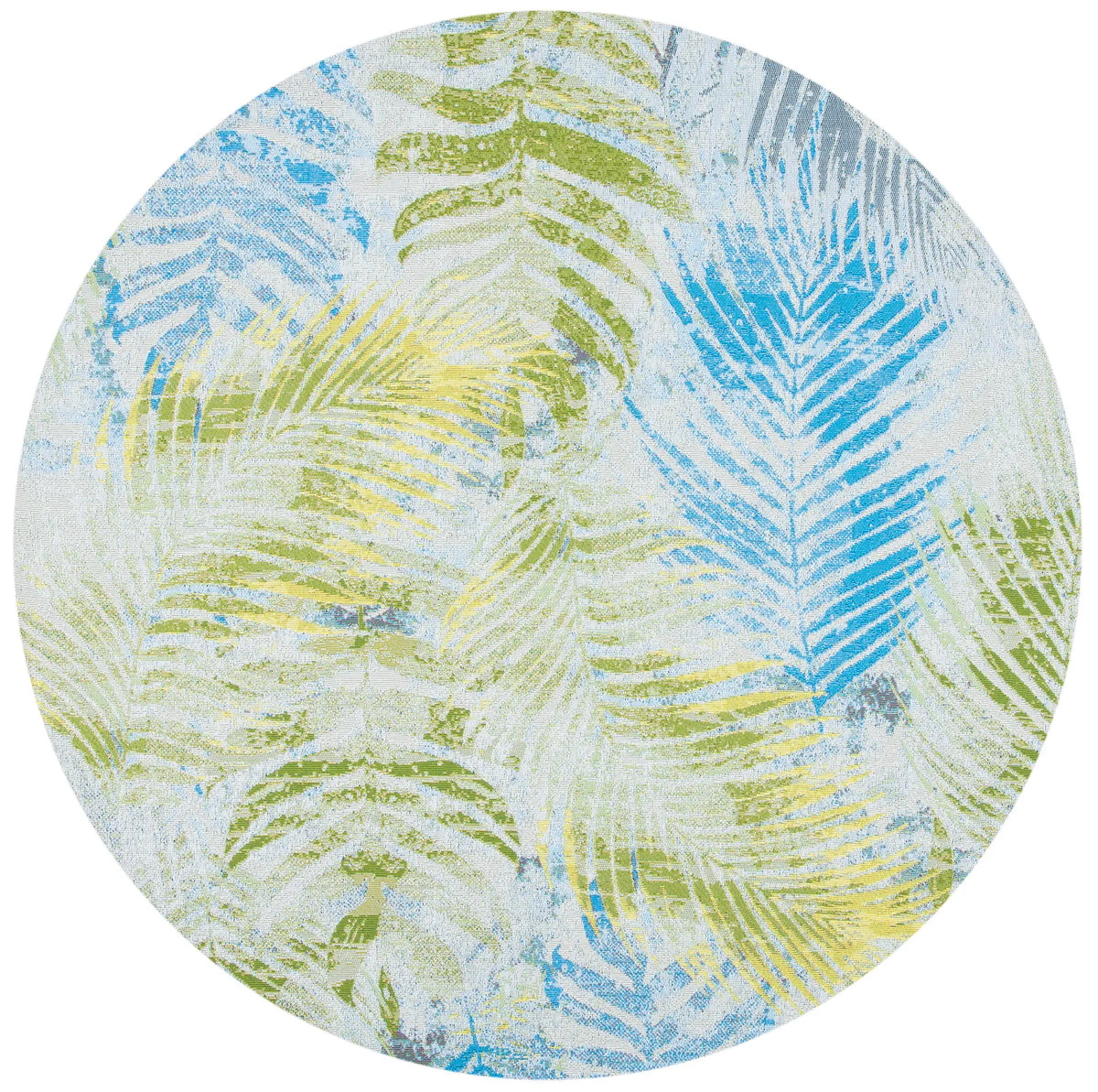 Safavieh Summer 6'-7" x 6'-7" Rug in Green / Grey