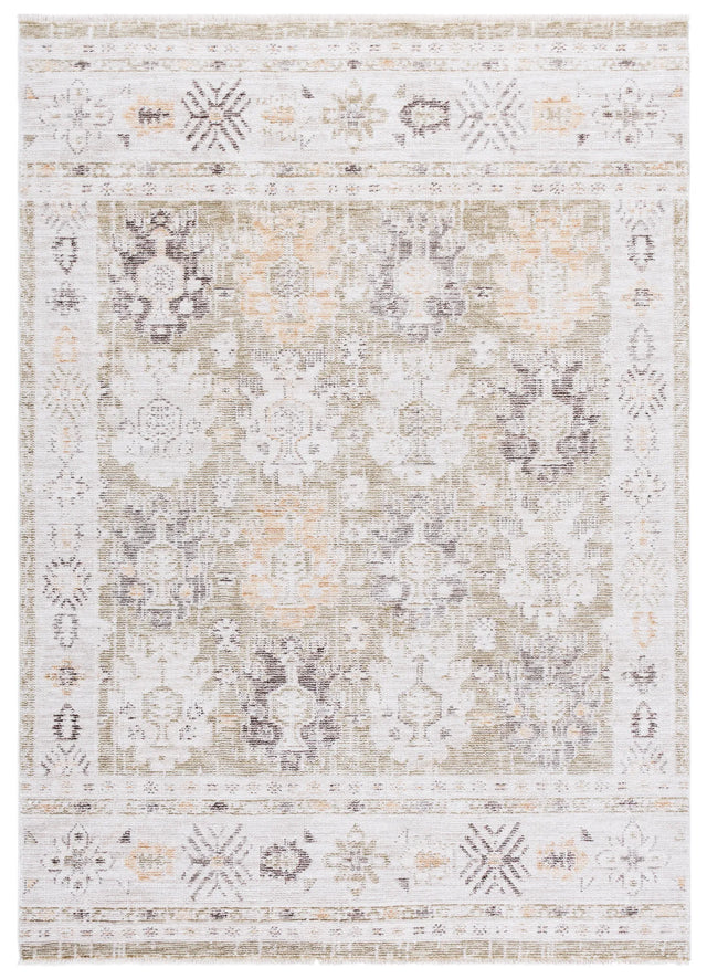 Safavieh Martha Stewart Adeline 4'-0" x 6'-0" Rug in Green / Ivory