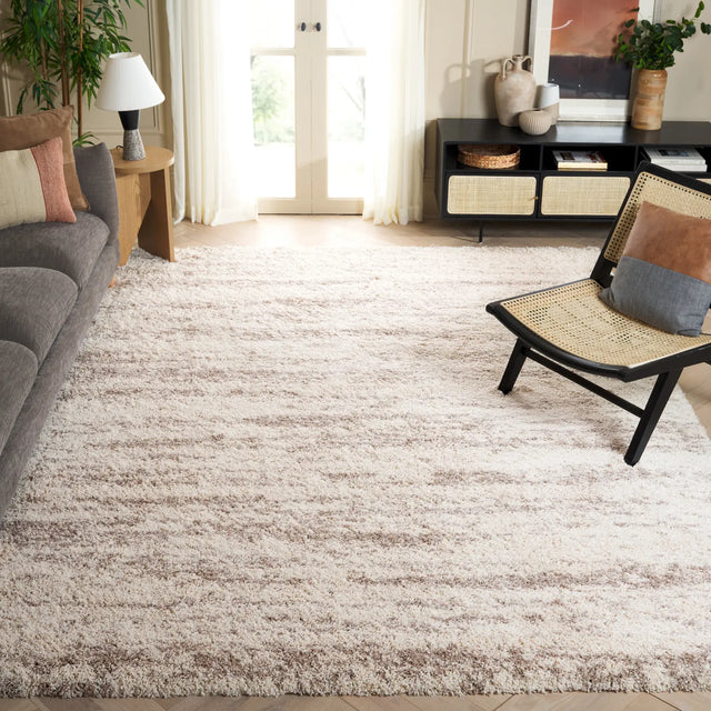 Safavieh Hudson Shag 10'-0" x 14'-0" Rug in Ivory / Beige