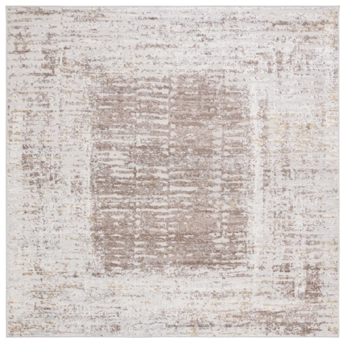 Safavieh Palma 6'-7" x 6'-7" Rug in Beige / Brown