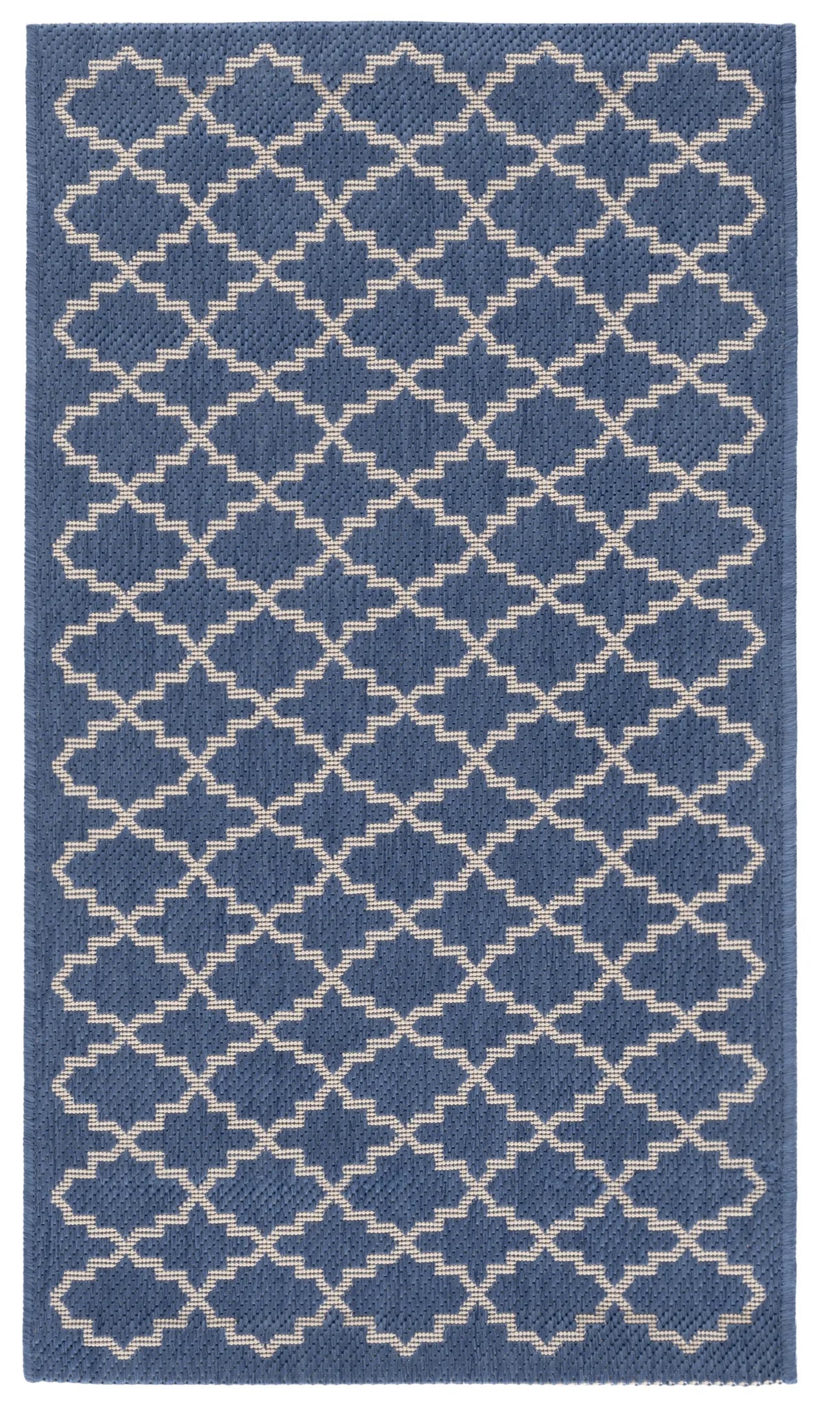 Safavieh Courtyard 2'-0" x 3'-7" Rug in Blue / Beige