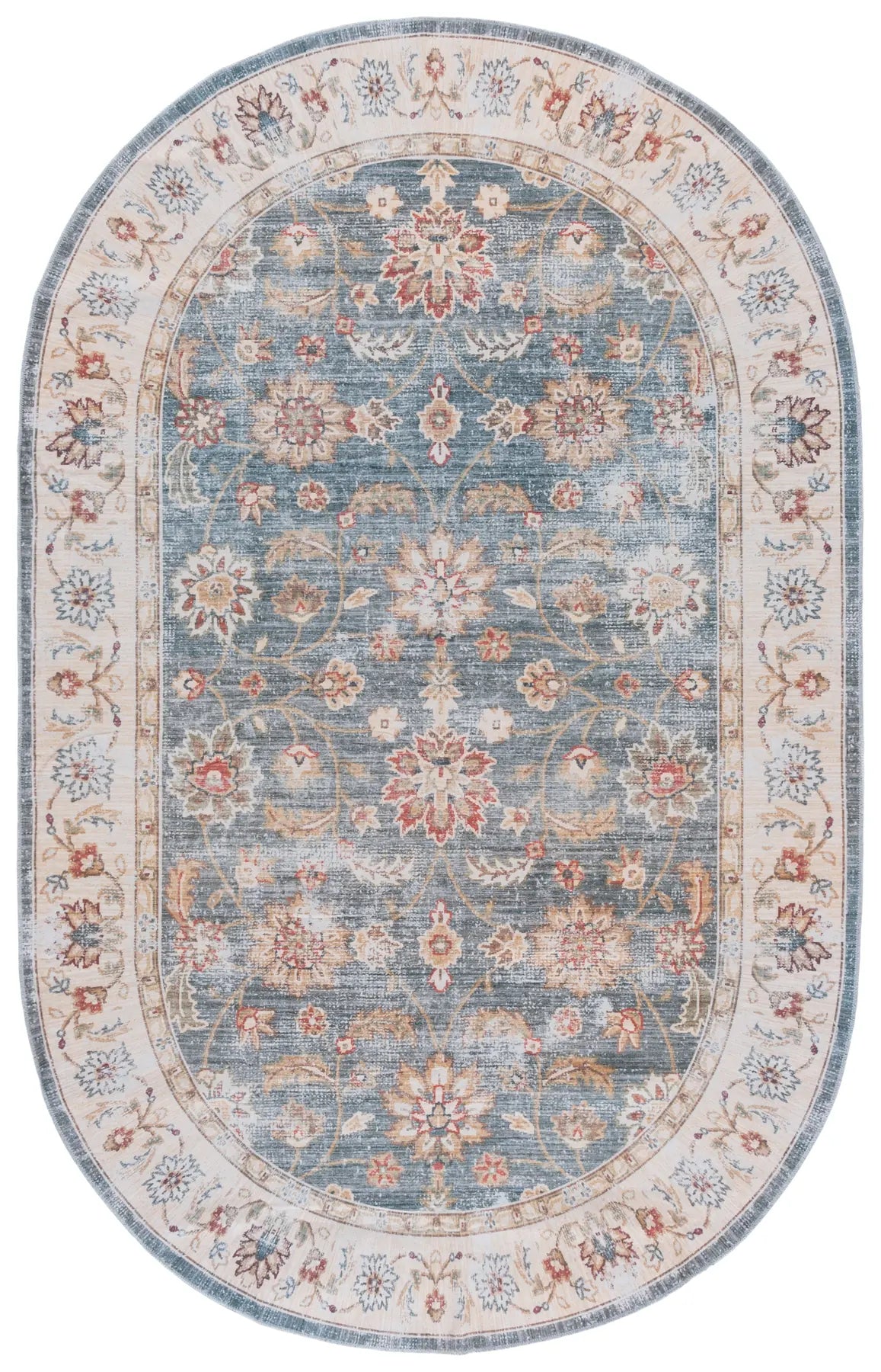 Safavieh Arizona 5'-0" x 8'-0" Rug in Green / Beige