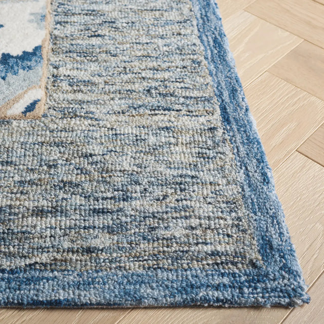 Safavieh Metro 5'-0" x 8'-0" Rug in Blue / Grey
