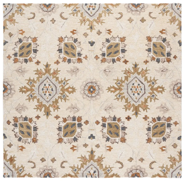 Safavieh Metro 6'-0" x 6'-0" Rug in Beige / Green