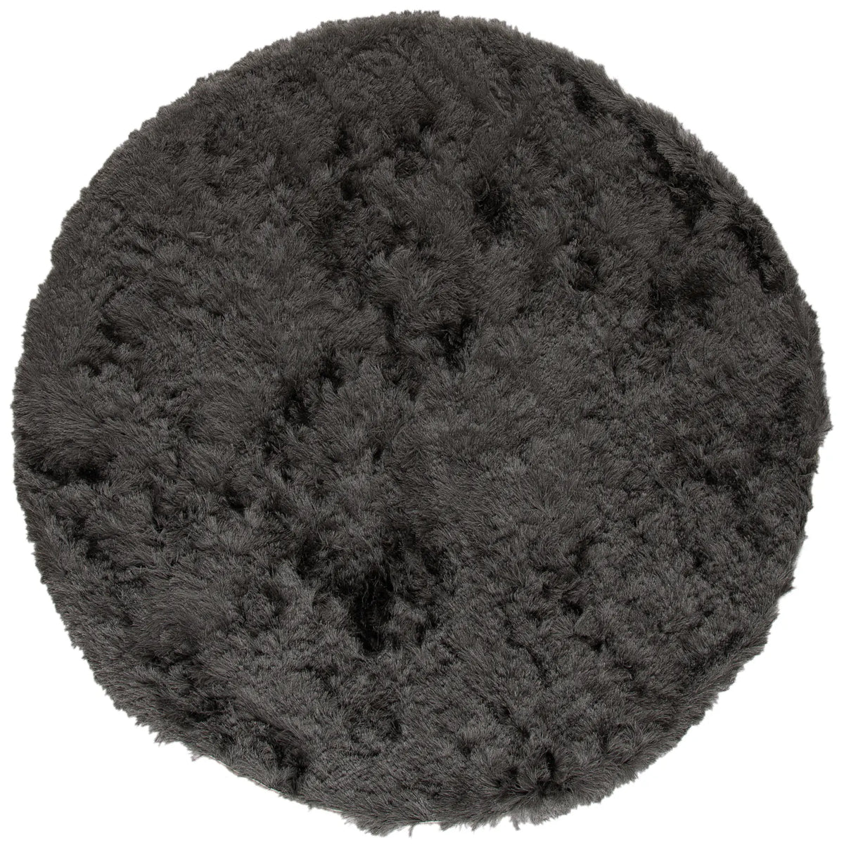 Safavieh Shag 5'-0" x 5'-0" Rug in Titanium