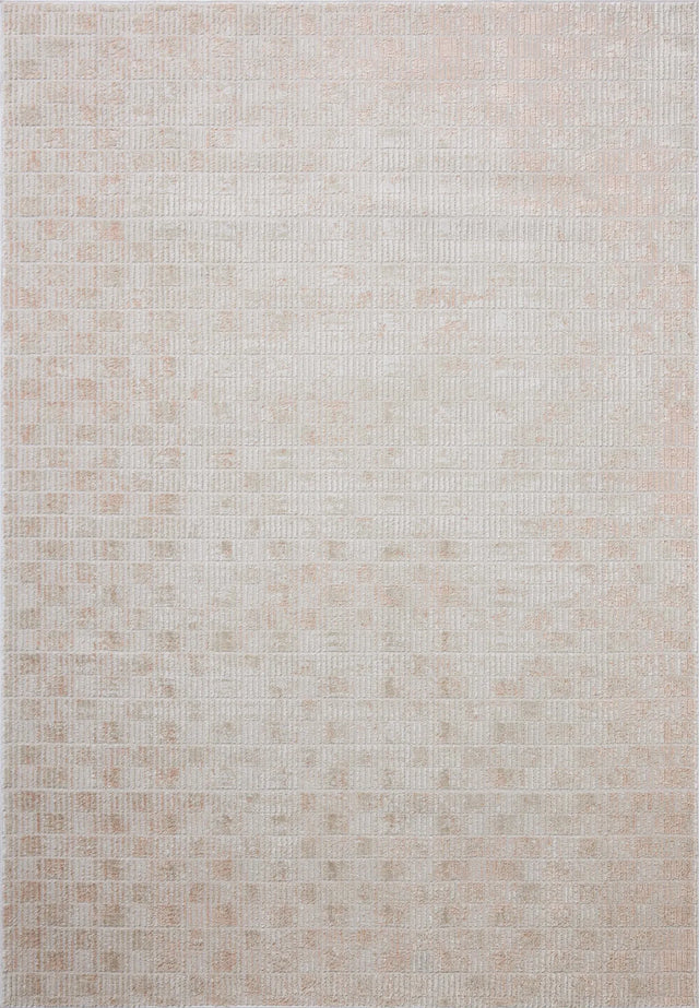 Loloi Townes TOW-06 Beige / Clay Rug - main flat