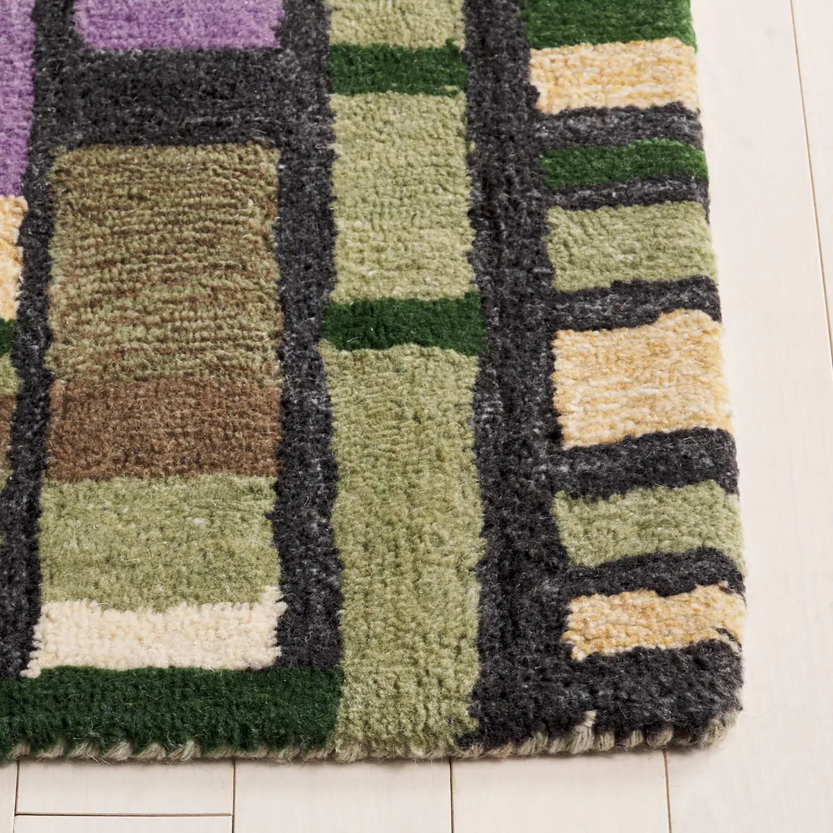 Safavieh Rodeo Drive 4'-0" x 6'-0" Rug in Green / Purple