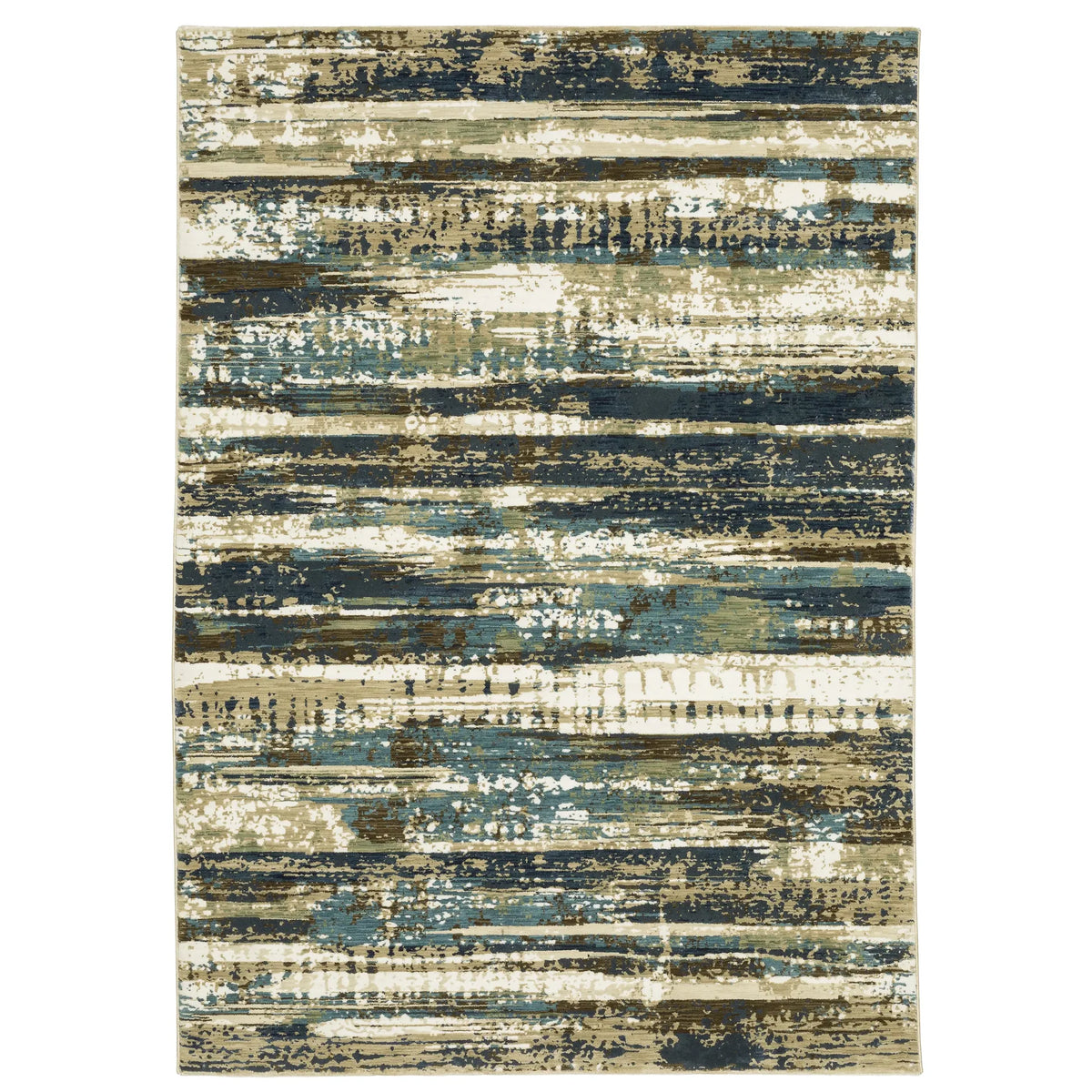 Oriental Weavers Sphinx Reed Re02A Beige/ Blue Rug - main flat
