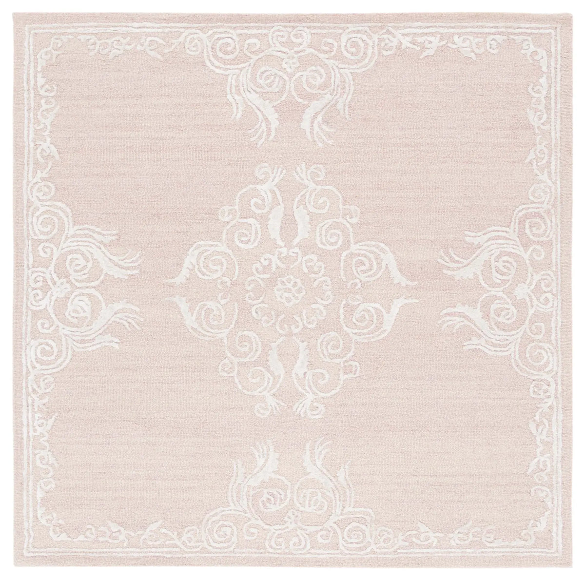 Safavieh Glamour 6'-0" x 6'-0" Rug in Light Brown / Ivory