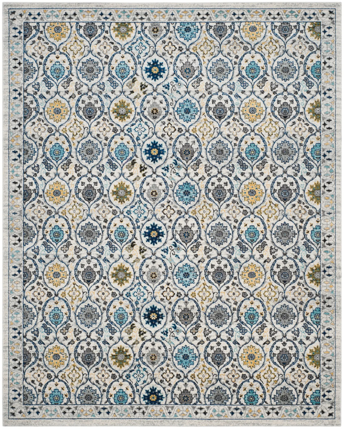 Safavieh Evoke 10'-0" x 14'-0" Rug in Ivory / Blue
