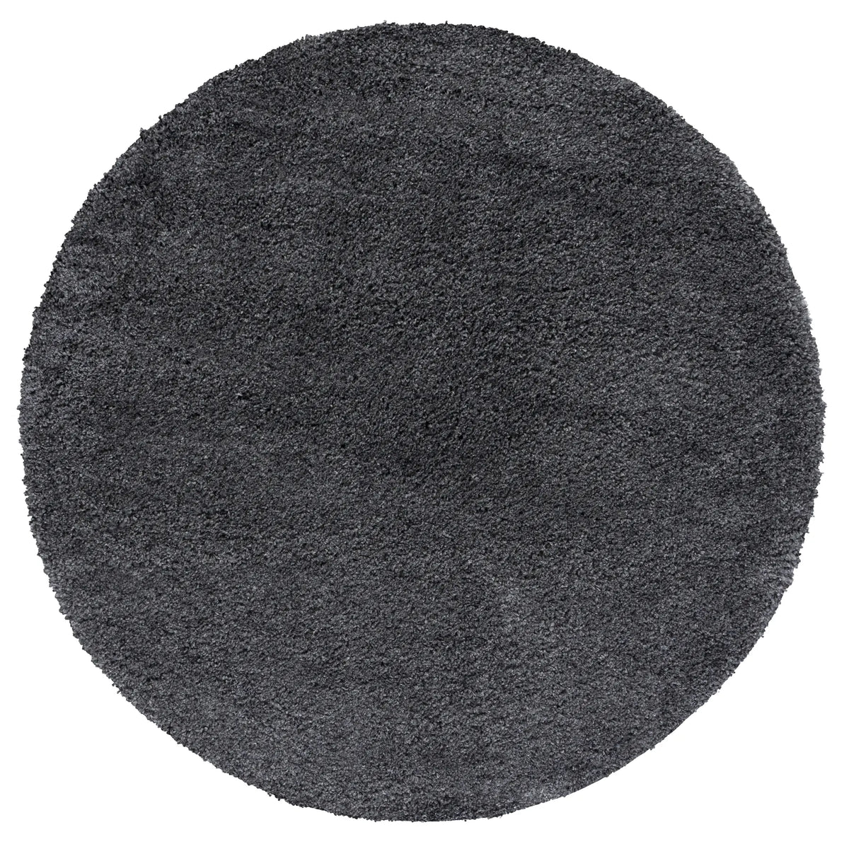 Safavieh Santa Monica Shag 6'-7" x 6'-7" Rug in Dark Grey