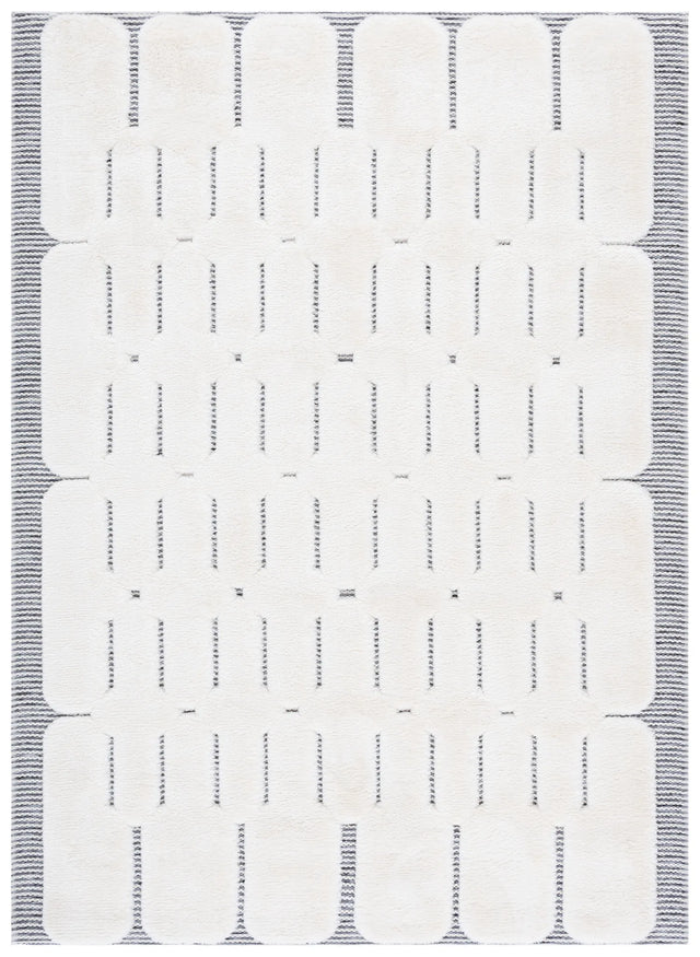 Safavieh Celebrity 800 4'-0" x 6'-0" Rug in Ivory / Grey
