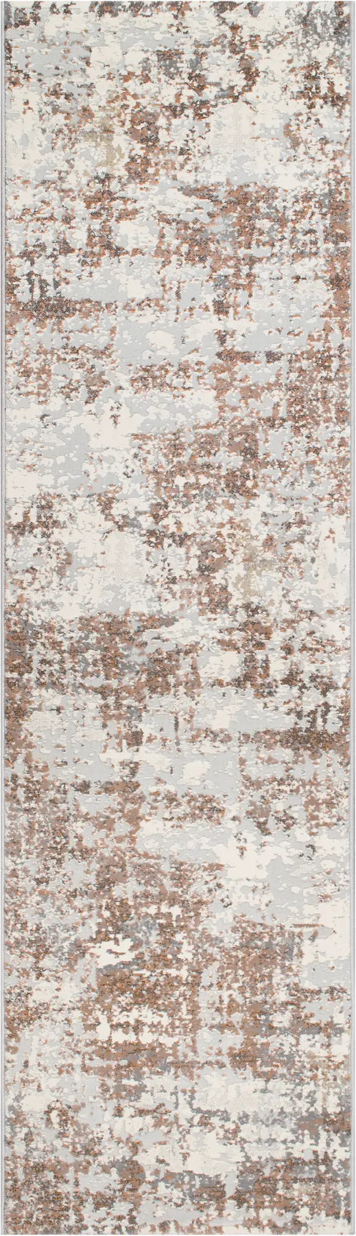 Dynamic Rugs Couture 52016 Ivory/Copper Rugs - Runner