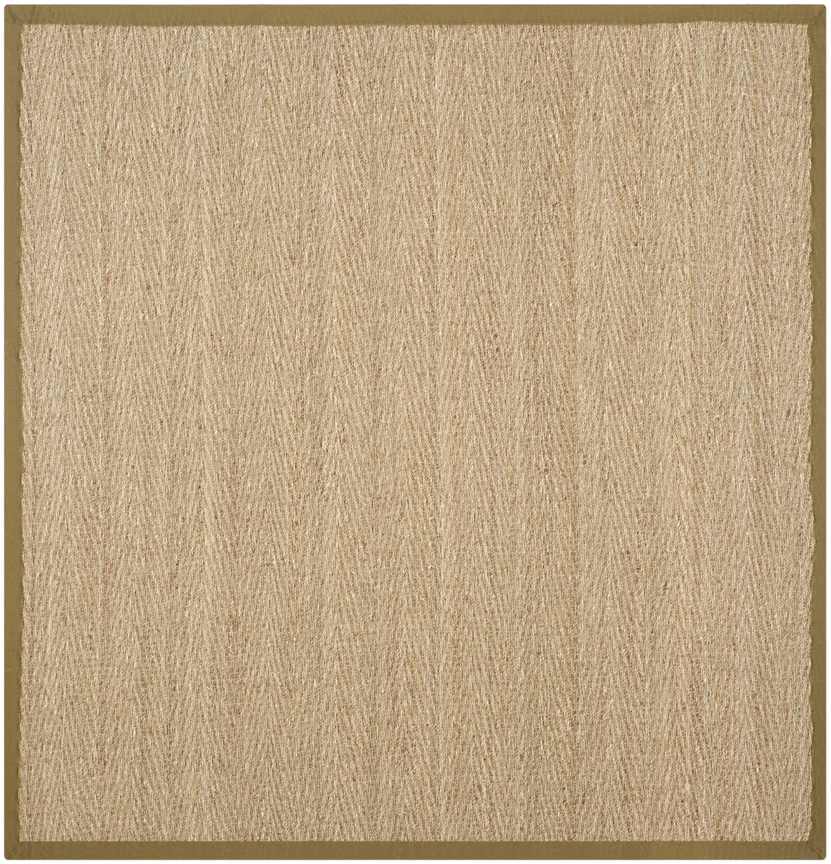 Safavieh Natural Fiber 6'-0" x 6'-0" Rug in Natural / Olive