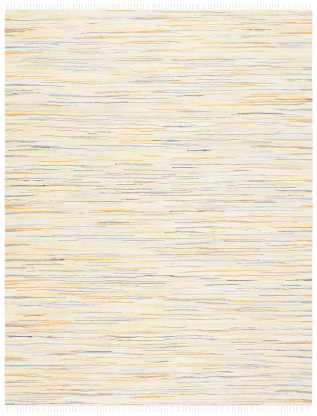 Safavieh Rag Rug 10'-0" x 14'-0" Rug in Gold / Multi