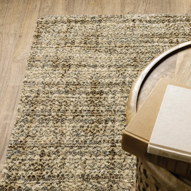 Oriental Weavers Sphinx Astor 1449M Beige/ Brown Rugs - corner detail