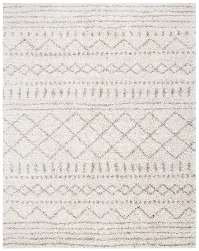 Safavieh Arizona Shag 10'-0" x 14'-0" Rug in Ivory / Beige