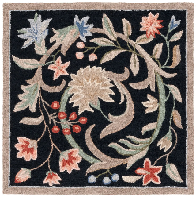 Safavieh Chelsea 3'-0" x 3'-0" Rug in Black
