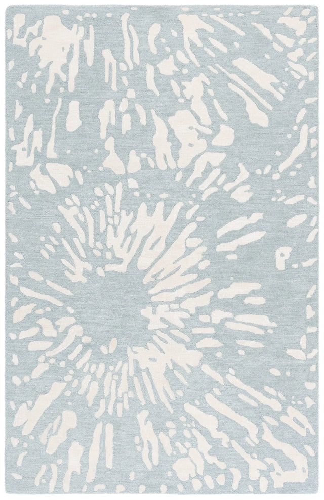 Safavieh Rodeo Drive 4'-0" x 6'-0" Rug in Ivory / Blue