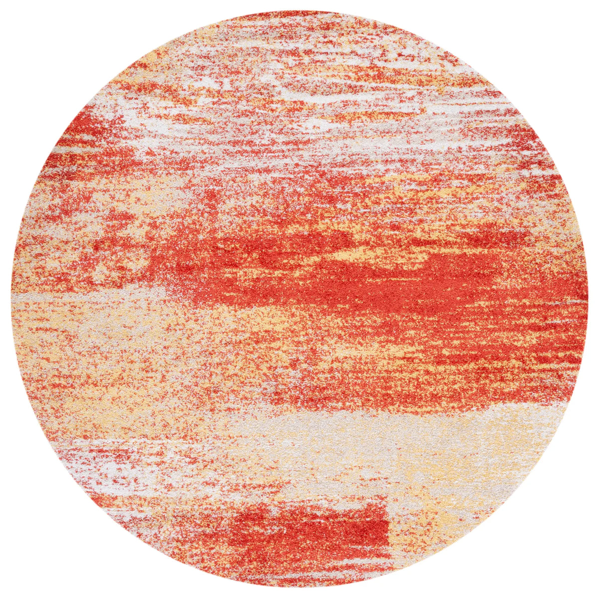 Safavieh Adirondack 6'-0" x 6'-0" Rug in Rust / Gold
