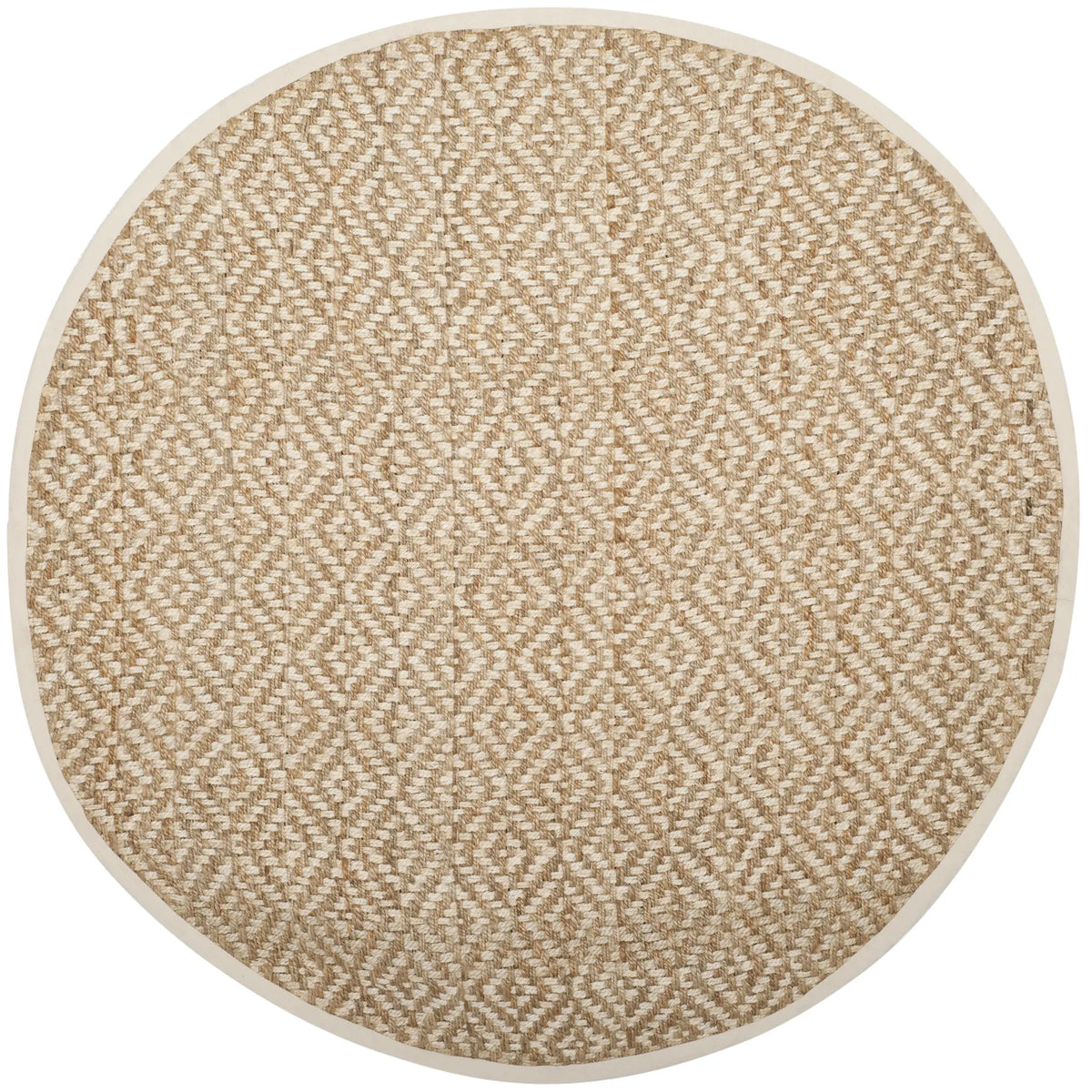 Safavieh Natural Fiber 6'-0" x 6'-0" Rug in Ivory / Natural