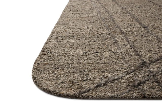 Loloi Otis OTT-02 Stone / Pebble Rug - rug corner