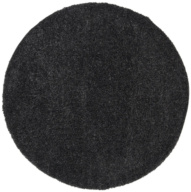 Safavieh August Shag 900 5'-3" x 5'-3" Rug in Charcoal