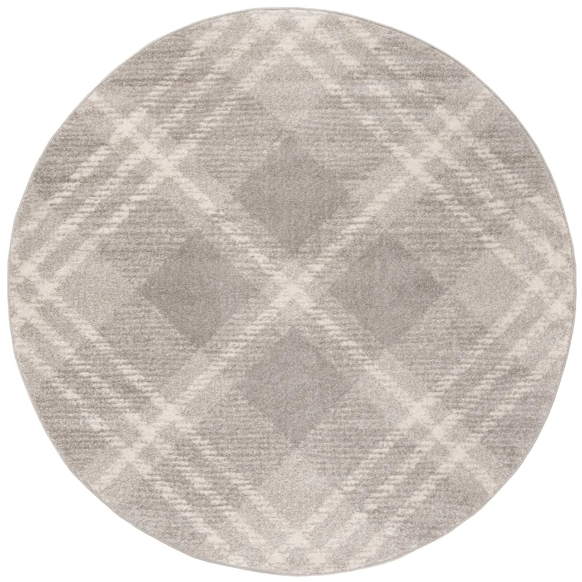 Safavieh Adirondack 6'-0" x 6'-0" Rug in Light Grey / Ivory
