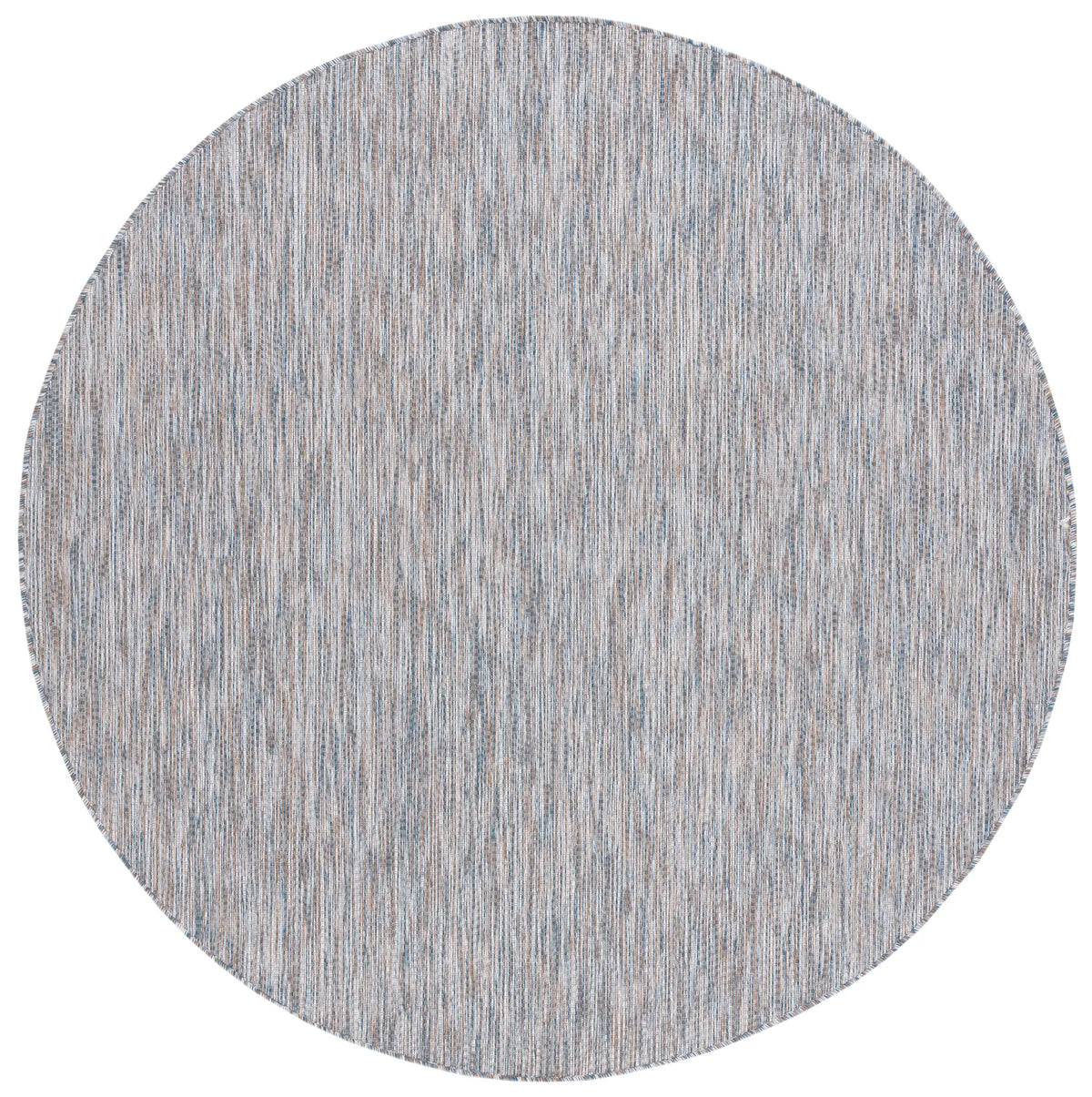 Safavieh Courtyard 6'-7" x 6'-7" Rug in Ivory Blue / Beige