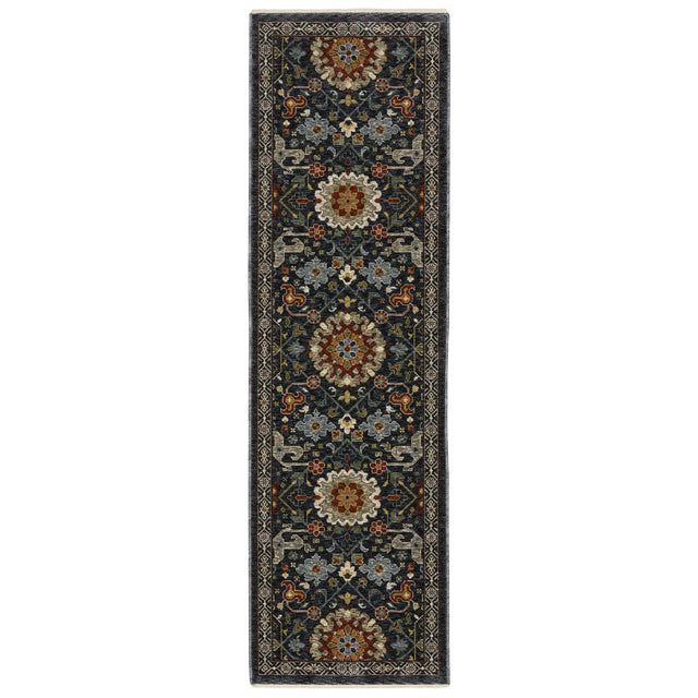 Oriental Weavers Sphinx Aberdeen 006B1 Blue/ Multi Rugs - runner