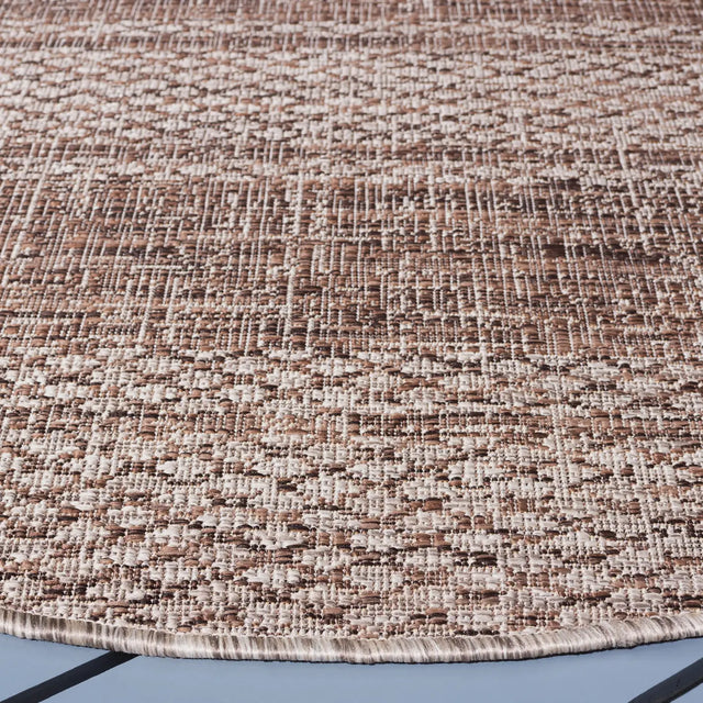 Safavieh Courtyard 6'-7" x 6'-7" Rug in Light Beige / Light Brown
