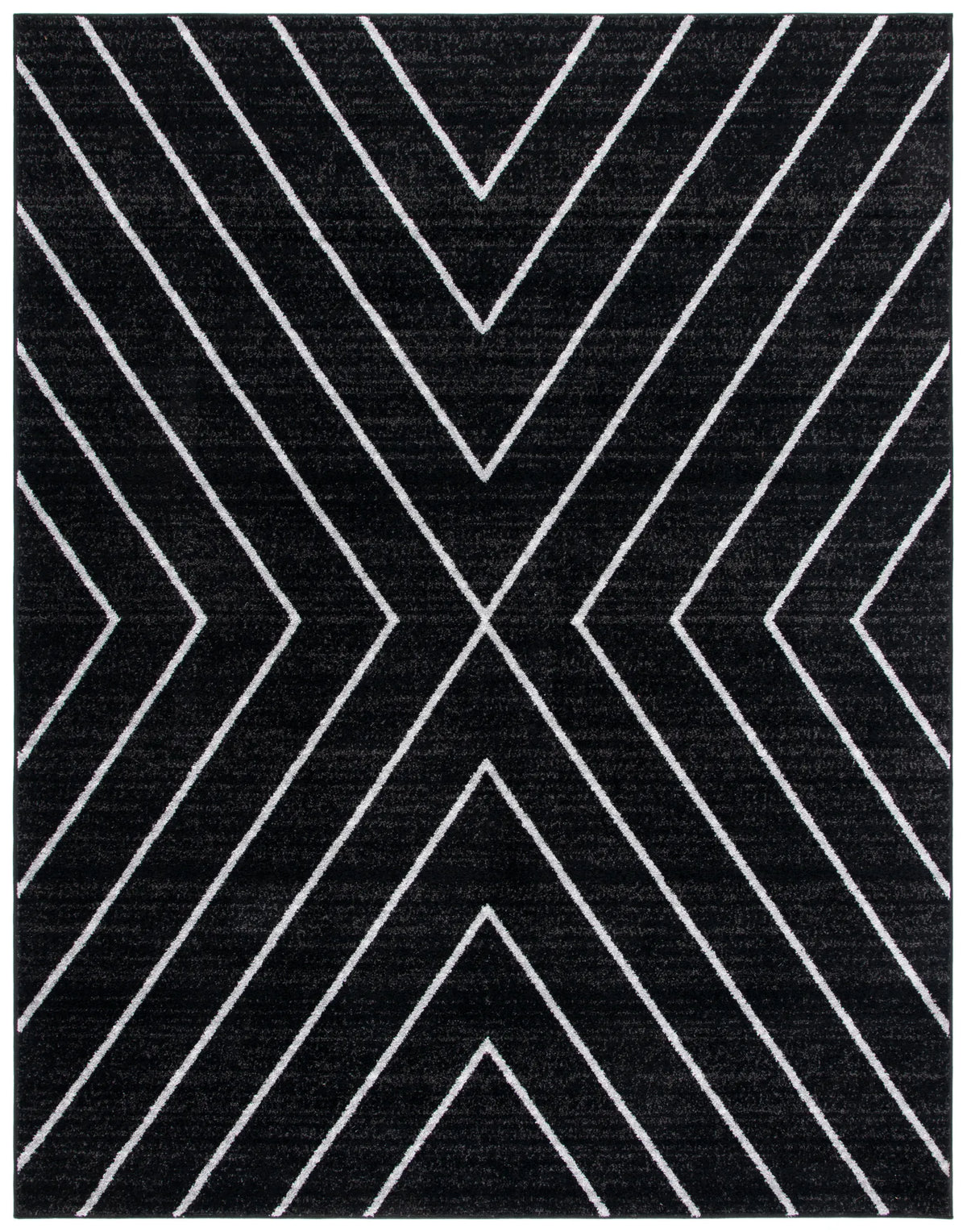 Safavieh Adirondack 10'-0" x 14'-0" Rug in Black / Light Grey